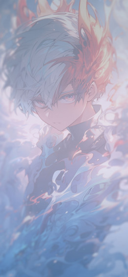 Mha Shoto Todoroki Anime Wallpaper For iPhone