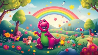 Barney Wallpaper