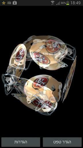 Bigger Sf 49ers Cube Live Wallpaper For Android Screenshot