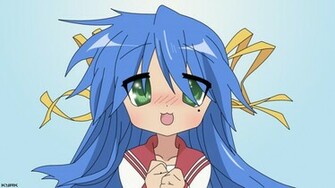 Kawaii Wallpaper Lucky Star Konata Anime And