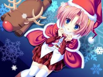 Anime Christmas Wallpaper Grasscloth