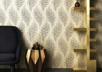 Quill Wallpaper In Gold A Roll Available From Graham And Brown