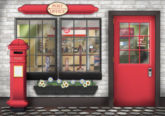 Post Office Wallpaper On