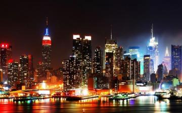 New York City Lights Wallpaper Group