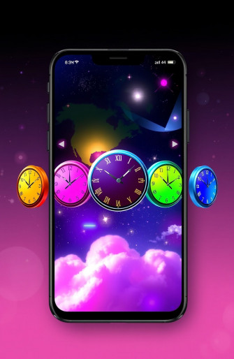Live World Clock Wallpaper