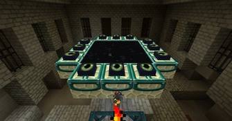 Minecraft Ender Wallpaper Portal By