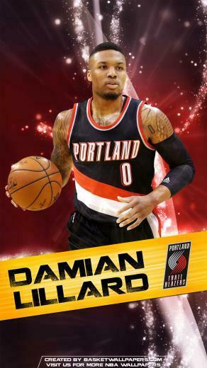 Damian Lillard Wallpaper iPhone Image