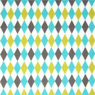 Harlequin Pattern Fabric