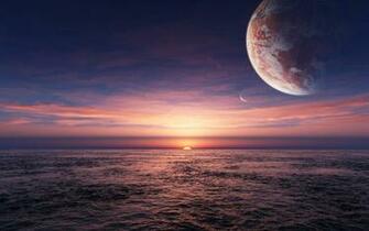 Space Sunset Wallpaper At Wallpaperbro