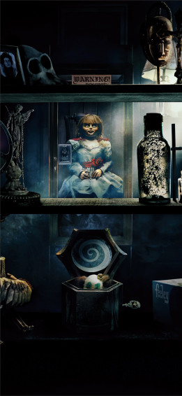 Annabelle Comes Home 8k iPhone X Wallpaper