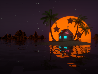 4k Kame House Wallpaper