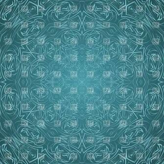 Cyan And Blue Background With Sharp Line Round Pattern Background