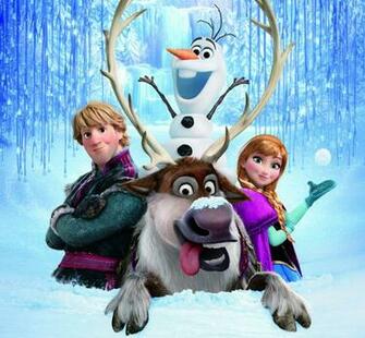 Wallpaper Frozen Walt Disney Arendelle Anna Kristoff Sven