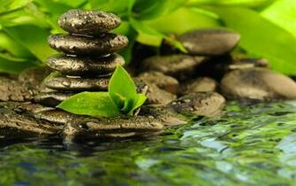 Therapy With Stones And Water