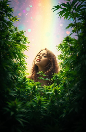 Girl Weed Wallpaper
