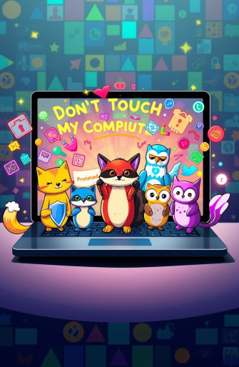 Don T Touch My Computer Wallpaper