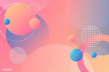 Colorful Round Modern Background Vector Premium Image By