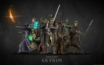 Skyrim Wallpaper Game Background