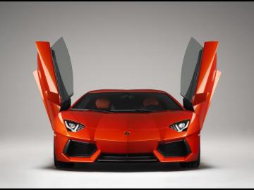 Open Doors Wallpaper Lamborghini Aventador Lp