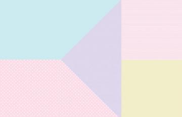 Geometric Pastel Wallpaper Mural Murals