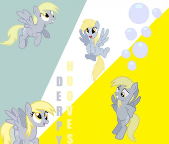 Derpy Hooves Wallpaper By Pandpuffs