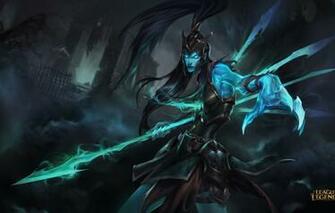Wallpaper Lol League Of Legends Skin Revenge Kalista Spear