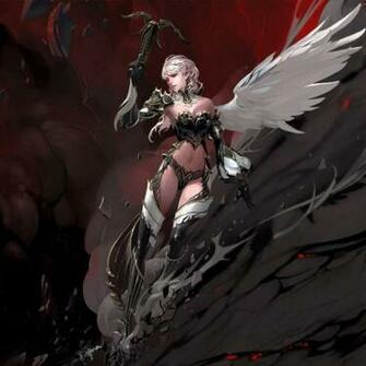 Warrior Angel iPad Wallpaper