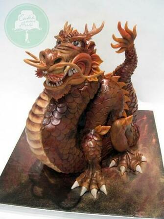 The Dragon King Cake By Sliceofcake