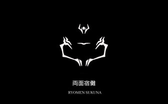 Jujutsu Kaisen Ryomen Sukuna Face Mark Wallpaper