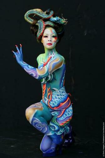 Best HD Wallpaper Collection Hot Body Painting