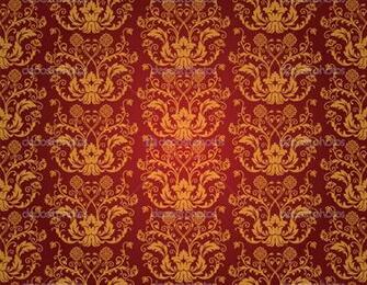 Vintage Red Wallpaper HD Wide