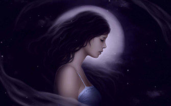 Single Woman Cool Graphic Wallpaper