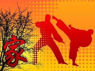 Karate Background Martial Arts