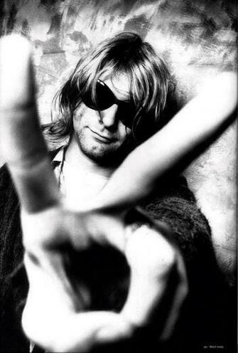 Kurt Cobain Background Wallpaper