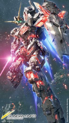 Gundam Unicorn Info Wallpaper