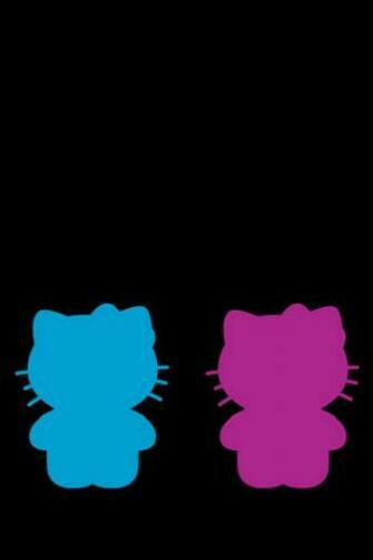 Hello Kitty Silhouette Wallpaper iPhone