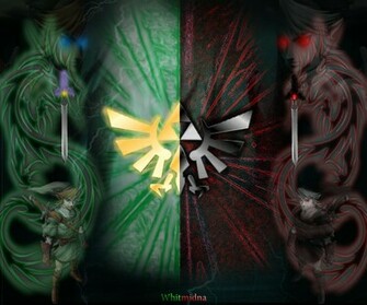 Link And Dark Vs Background