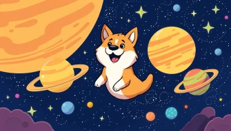 Doge Space Wallpaper