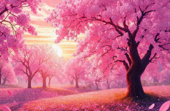 Anime Cherry Blossom Wallpaper