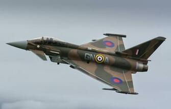 Wallpaper Flight The Plane Brown Eurofighter Typhoon Image For