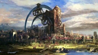 Fantasy City Wallpaper