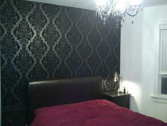 Black Wallpaper For Bedroom Grasscloth