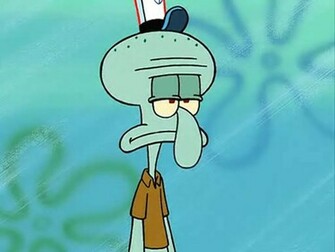 Squidward Yenge Restaurant Ta Kasiyer Olarak Al R Bu Y Zden