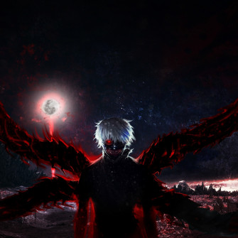 Wallpaper Tokyo Ghoul Dark Anime Boy Artwork Desktop