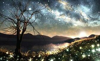 Fireflies Wallpaper HD Net
