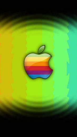 Apple Water Waves iPhone Wallpaper 5s 5c