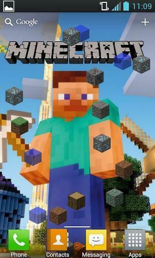 Bigger Minecraft Block Live Wallpaper For Android Screenshot