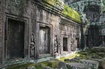 Gray Stone Temple Siem Reap Angkor Wat Hinduism HD