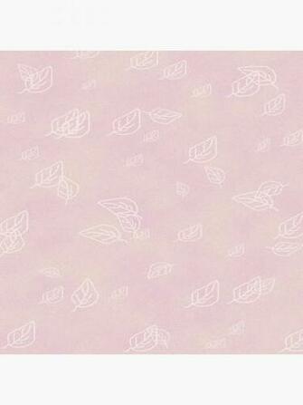 Leaves Background Pink White Pattern Pastel Modern Decor