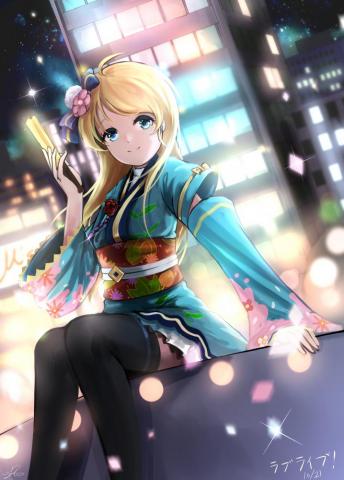 Ayase Eri Eli Love Live Mobile Wallpaper